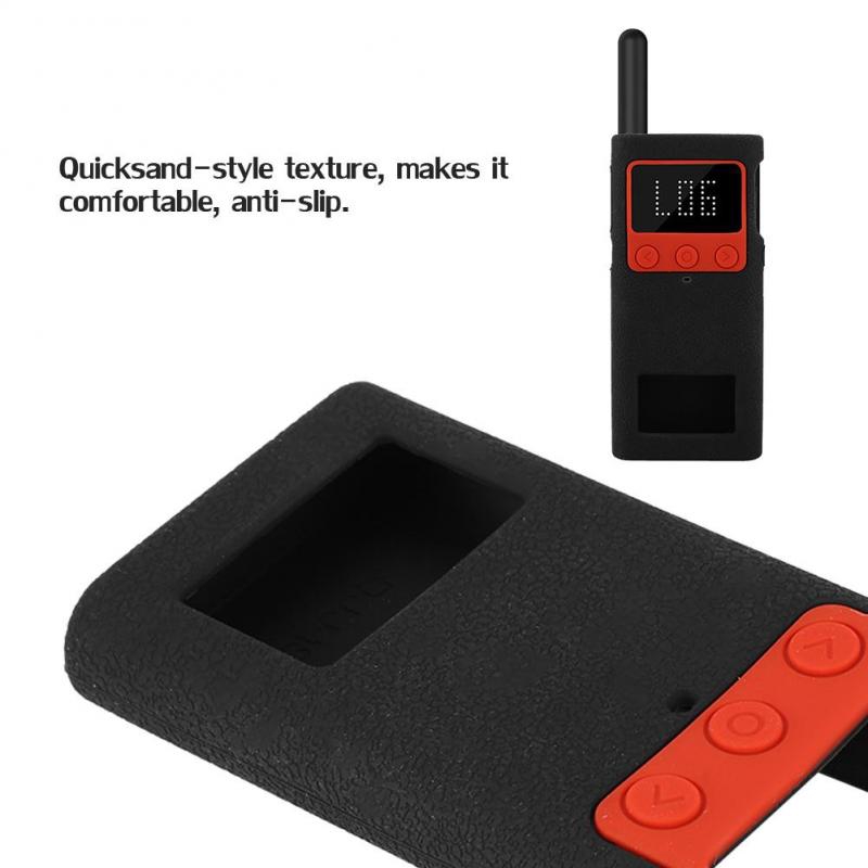 Vỏ Silicon Bảo Vệ Chống Trượt Chống Sốc Chất Lượng Cao Cho Bộ Đàm Xiaomi Walkie Talkie-Talkie 2 Way Rad