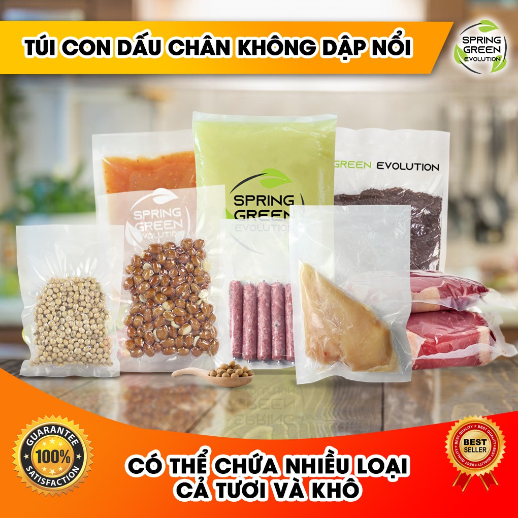 Túi Hút Chân Không 1 Mặt Nhám Cuộn B2D-Roll. Dùng Để Bảo Quản, Nâng Cao Giá Trị Sản Phẩm. Thương Hiệu SGE Thailand !!