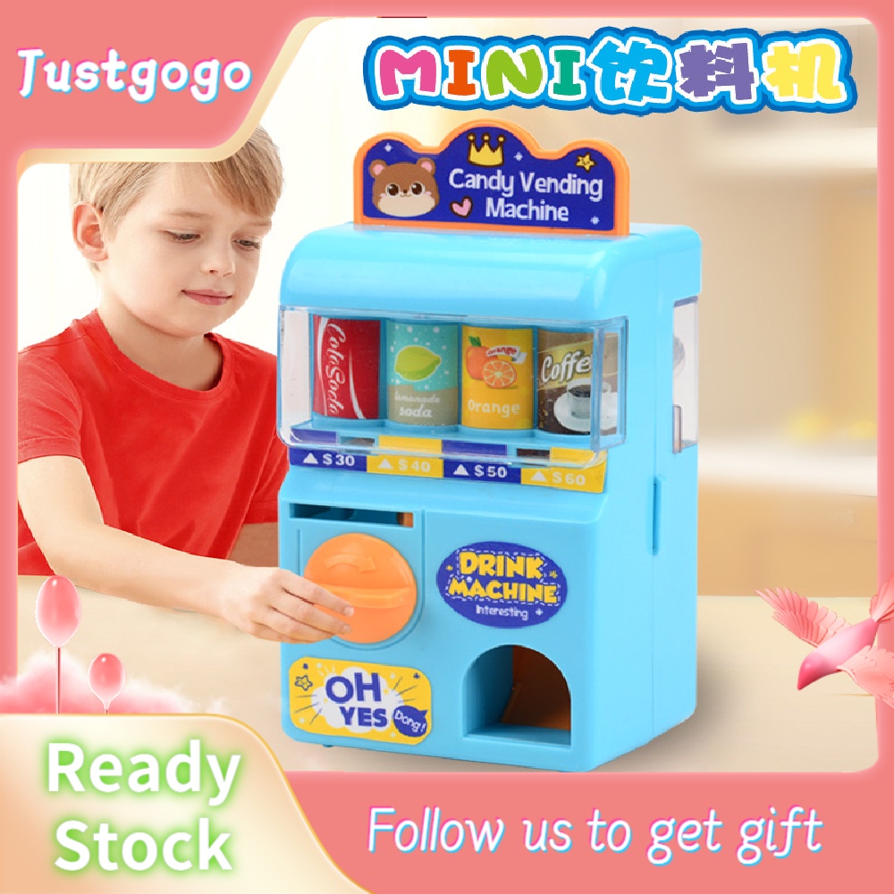 Baby Kids Toddler Beverage Vending Lottery Machine Pretend Game Educational Toys Gifts