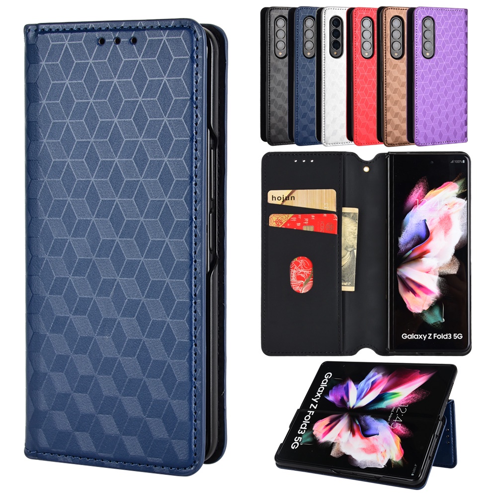 Ốp Lưng Điện Thoại Dạng Ví Da Lật Dành Cho Samsung Galaxy Z Fold3 Z Fold4