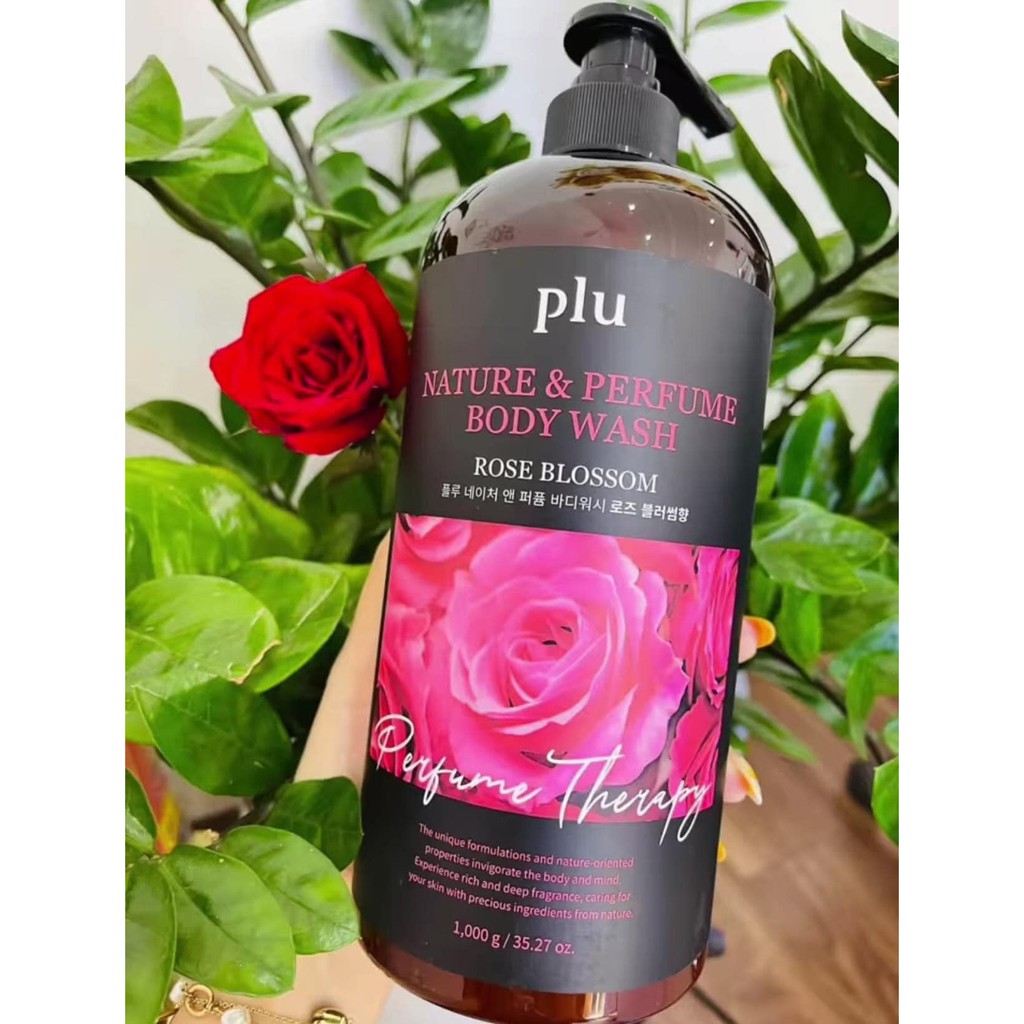 Sữa tắm hương hoa hồng Nature Perfume Body Wash Rose Blossom Plu (Chính Hãng)