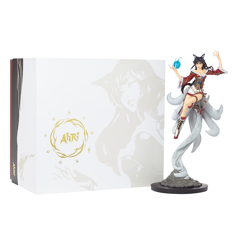 Mô hình LoL Ahri New Dawn Statue Resin 48cm - Mô hình LMHT chính hãng Riot Games