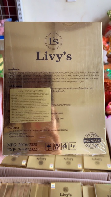 Tắm Ủ Trắng Body LiVy's vàng - hàng chuẩn xịn | BigBuy360 - bigbuy360.vn