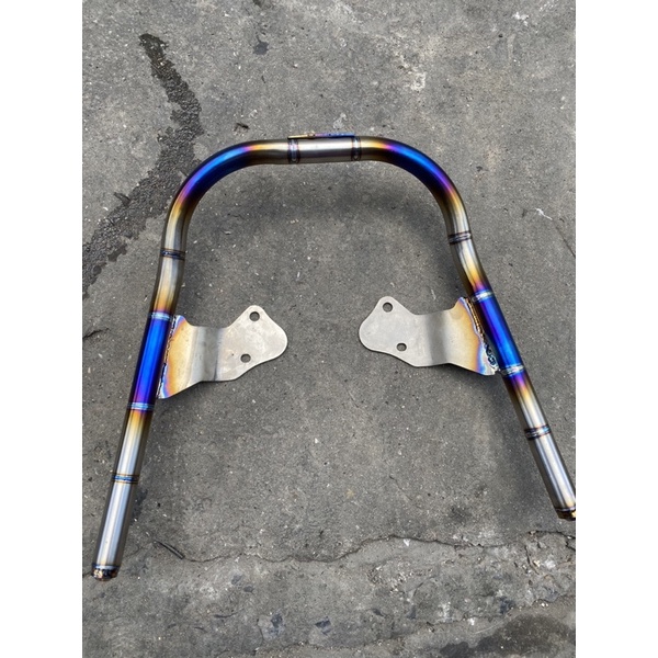 (P.titanium ) Cảng tay dắt sau sirus wave a , wave lớn , future , jupiter , dream chất liệu 100% Titan Xịn