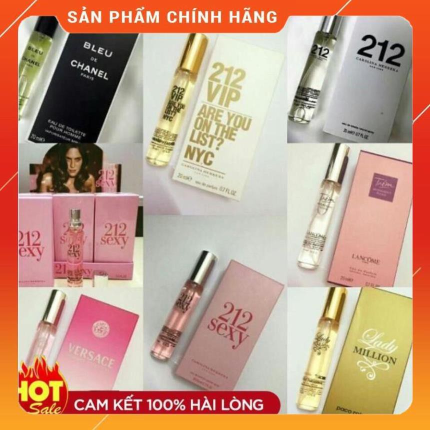 [FREE SHIP] Nước Hoa mini Nam Nữ Cao Cấp 20ml Hương Thơm Quyến Rũ  Cực Thơm | WebRaoVat - webraovat.net.vn