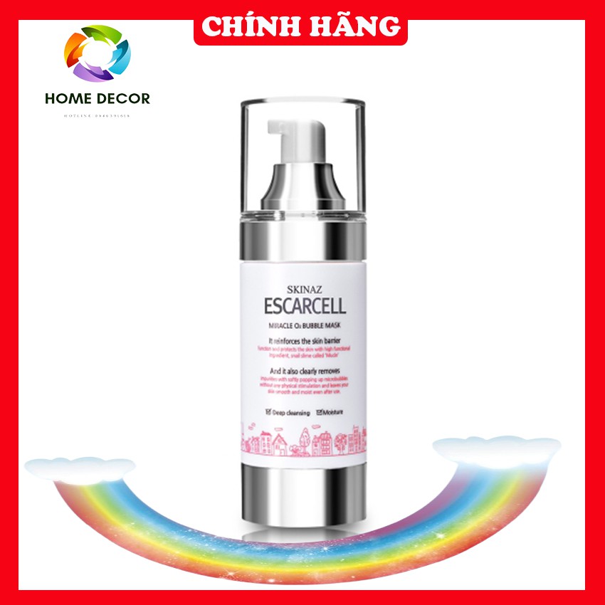 [Chính Hãng]Tẩy Tế Bào Chết Escarcell Skinaz Hàn quốc, Tẩy Tế Bào Chết Mặt Nạ Bong Bóng 8in1 ,Tẩy Tế Bào Chết Sủi Bọt