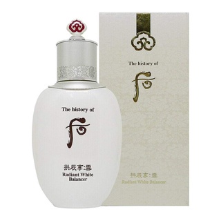 [Hot] Nước hoa hồng Whoo trắng, dưỡng trắng da mờ thâm nám tàn nhang hiệu quả - Whitening Skin Balance 150ml