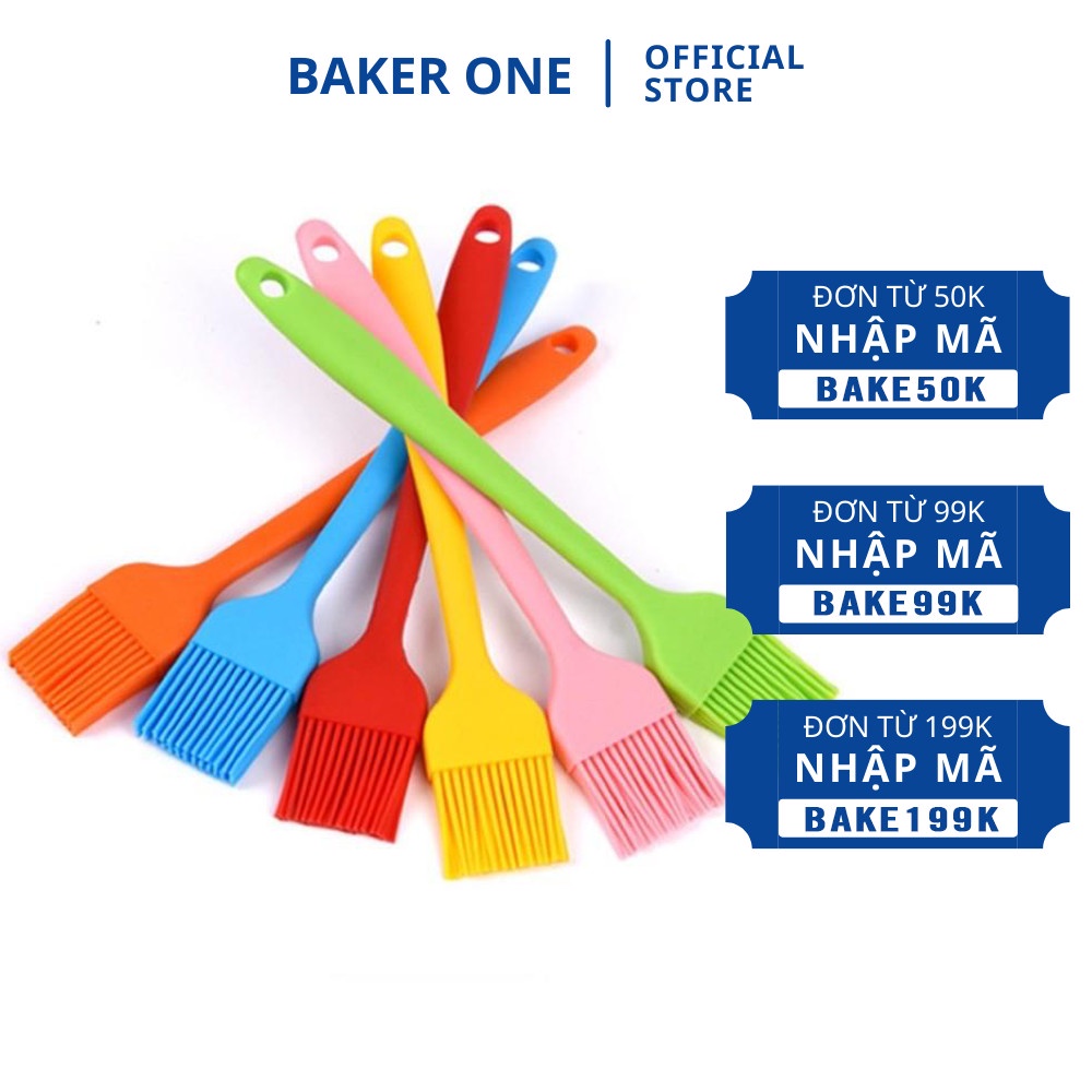 Dụng cụ làm bánh: chổi quét dầu mỡ, nước sốt - Dụng cụ làm bánh BAKER ONE