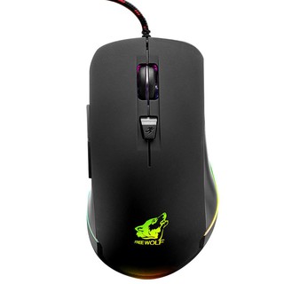 CHUỘT CHƠI GAME LED RGB FREE WOLF V6