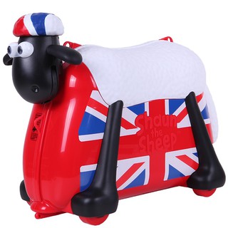 Vali kéo kiêm xe chòi chân cho bé Cừu vui vẻ Shaun the Sheep Royalcare