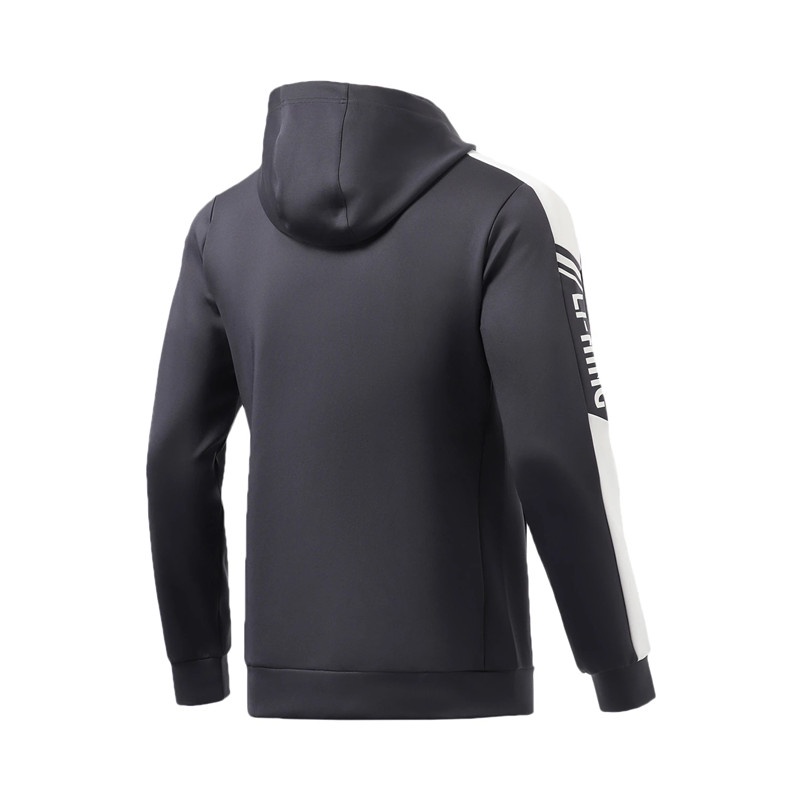 Áo khoác nỉ nam Lining có mũ AWDR459 - Sẵn size M, L