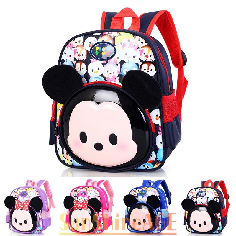 Balo chống thấm nước hình chuột Mickey cho bé