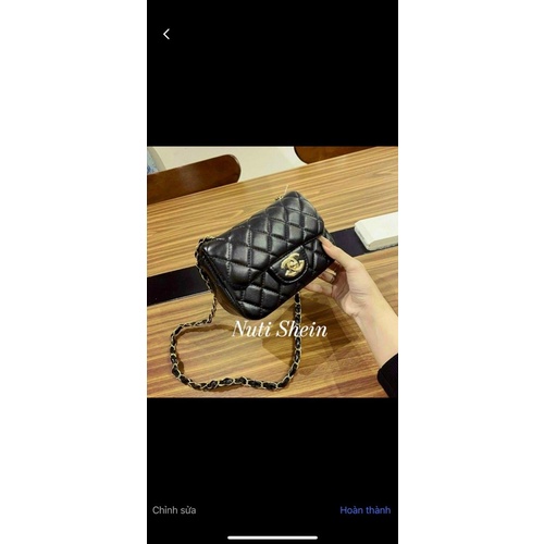 Túi Đeo chéo Chanel Classic/ Túi thời trang màu đen NUTI SHEIN