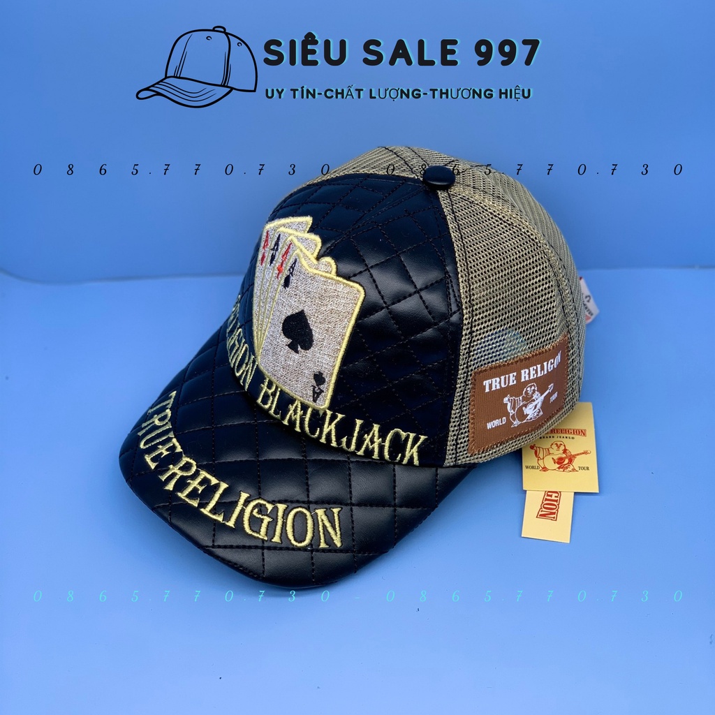 MŨ LƯỠI TRAI SIÊU PHẨM CAO CẤP LÁ BÀI FULL TEM FULL MÁC HIỆU ÔNG ĐỊA THỜI TRANG 4 MÀU SIÊU NGẦU