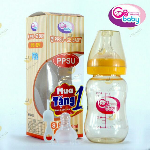 Bình sữa PPSU cổ hẹp 120ml