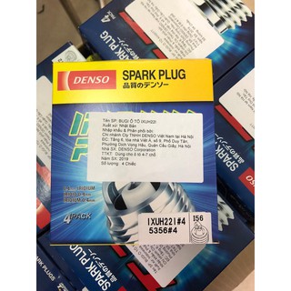 Bugi Denso Iridium cao cấp IXUH22i cho xe Kia, Hyundai