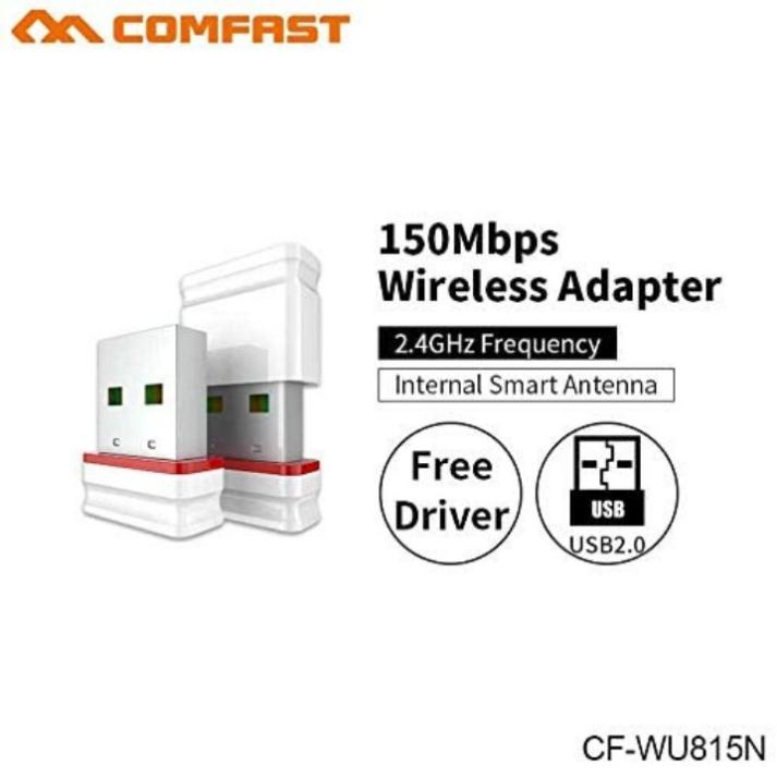 Usb thu Wifi COMFAST CF-WU815N không cần cài đặt driver - Hàng Chính Hãng