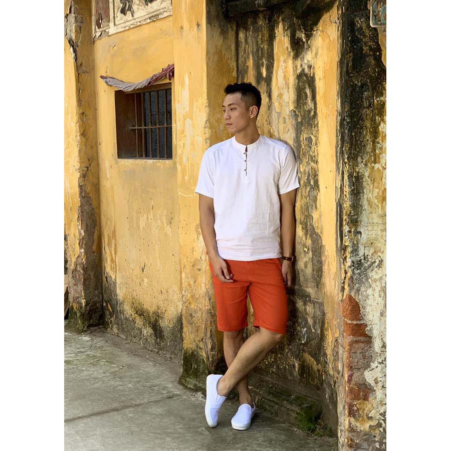 Áo Đũi Cộc Tay Nam Áo Đũi Chất Mát Mặc Như Không Dáng Trẻ Trung Cao Cấp Hot