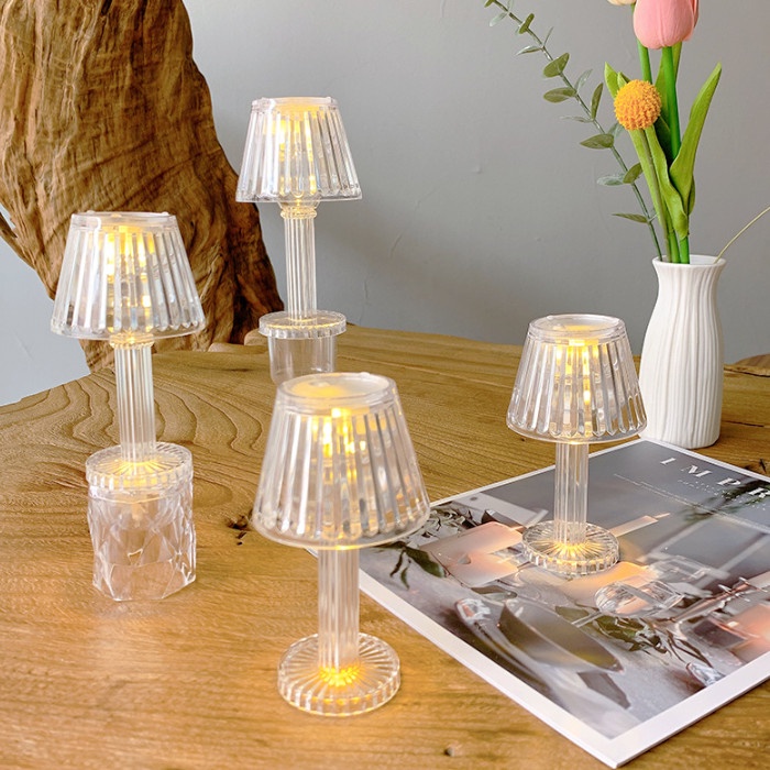 Đèn Trang Trí Hình Ô Thủy Tinh Lấp Lánh Lung Linh Vàng Ấm