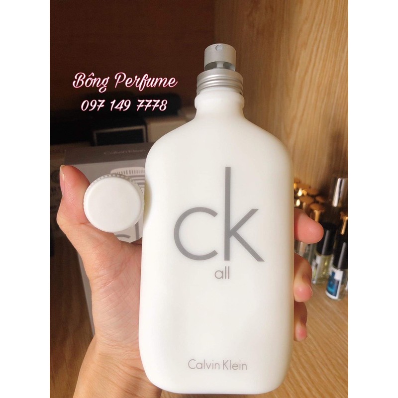 Nước hoa Calvin Klein CK All chính hãng xuất 5ml, 10ml