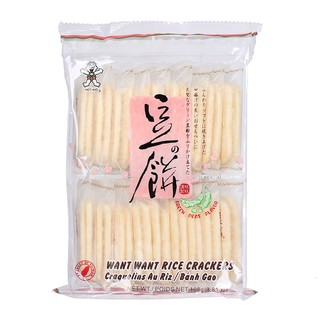 Bánh Gạo Want Want Rice Cracker Vị Đậu Xanh 108gr