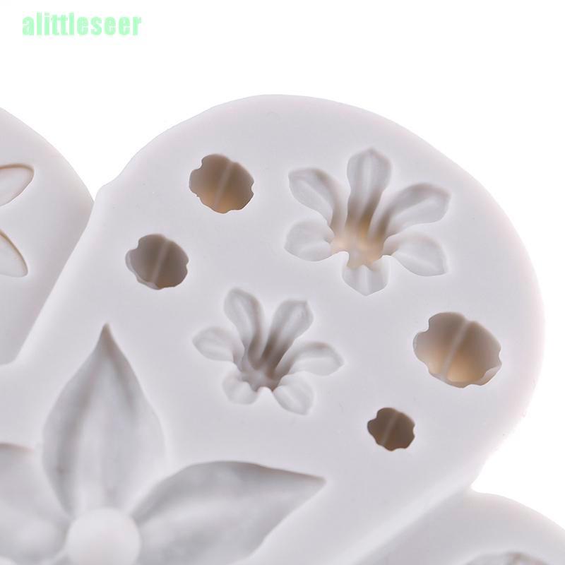 Khuôn silicone Tạo Hình Hoa Trang Trí Bánh