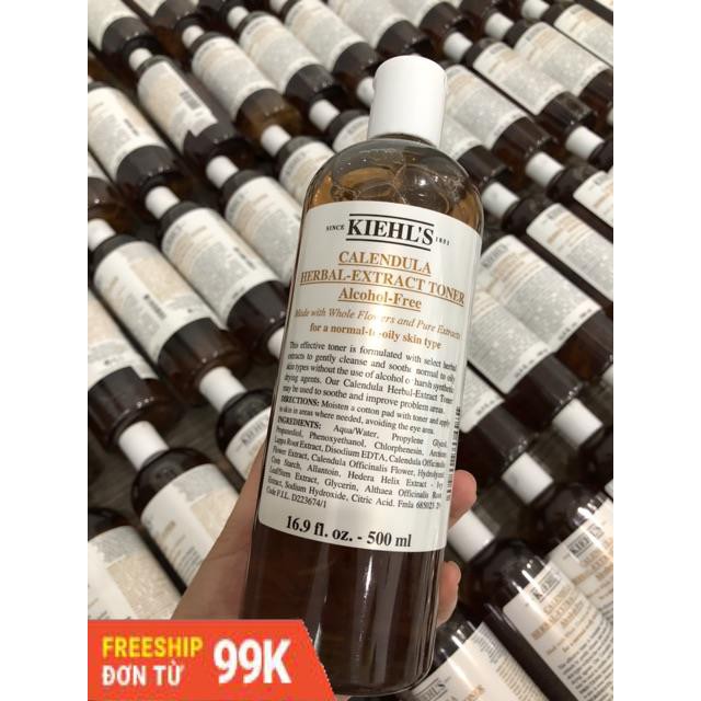 [SẴN- CÓ BILL] Toner Hoa Cúc, Nước Hoa Hồng Làm Sạch Dịu Da Kiehls 250ml