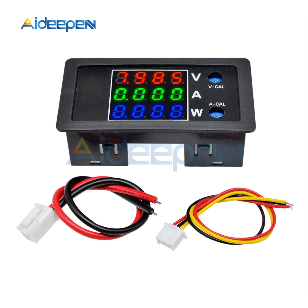 Đồng Hồ Đo Điện Áp Kỹ Thuật Số 4 Số Dc 100v 10a 1000w