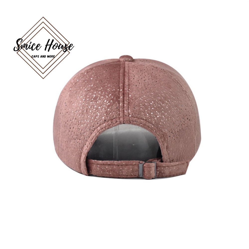 Nón lưỡi trai bông nhũ logo chữ R vàng đính hạt lấp lánh hàng cao cấp dành cho cả nam và nữ- mũ thu đông