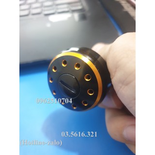 Núm độ tay tay quay cnc màu đen