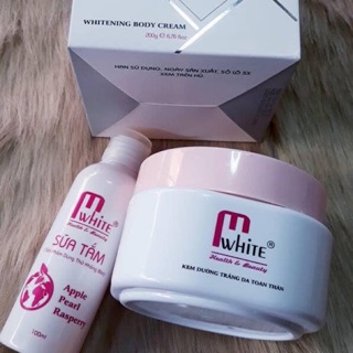 KEM BODY DƯỠNG TRẮNG MWHITE