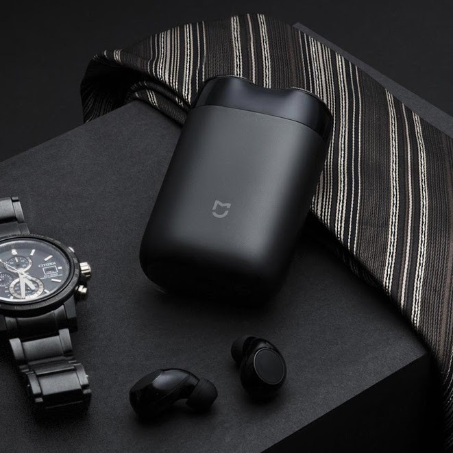 Máy Cạo Râu Mini Xiaomi Mijia MSX201 Thiết Kế Hiện Đại Nhỏ Nhắn Chống Nước IPX7 Động Cơ Êm Ái