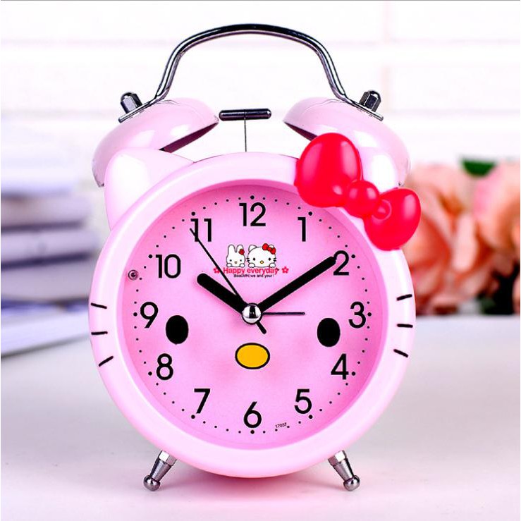 - ĐỒNG HỒ ĐỂ BÀN BÁO THỨC HELO KITTY - ĐỒNG HỒ ĐỂ BÀN BÁO THỨC