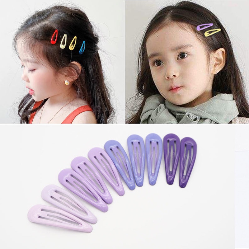 Set 50 kẹp tóc BB màu sắc độc đáo phong cách ngọt ngào