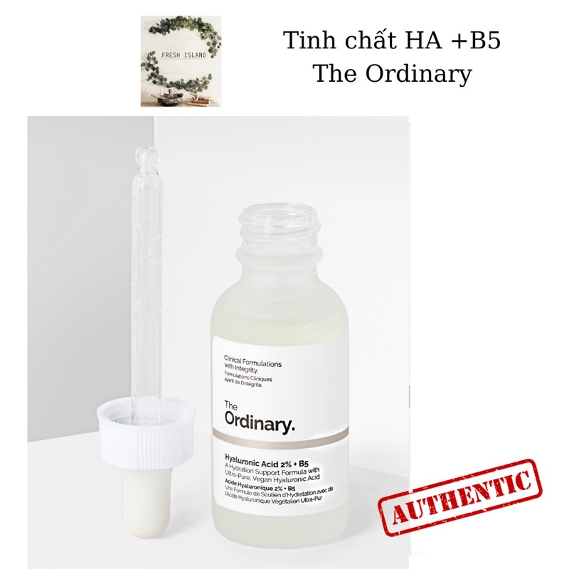 Serum Tinh Chất Cấp ẩm The Ordinary Hyarulonic Acid 2% + B5 phục hồi da