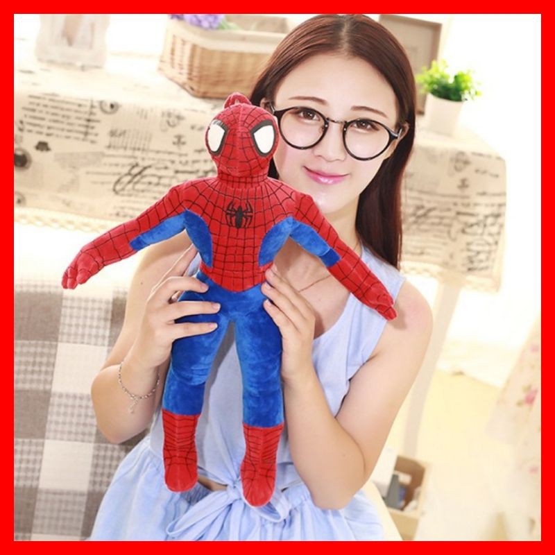 Gấu Bông Siêu Nhân Người Nhện Spider Man Cool Ngầu Cao Cấp - Best Bear Shop