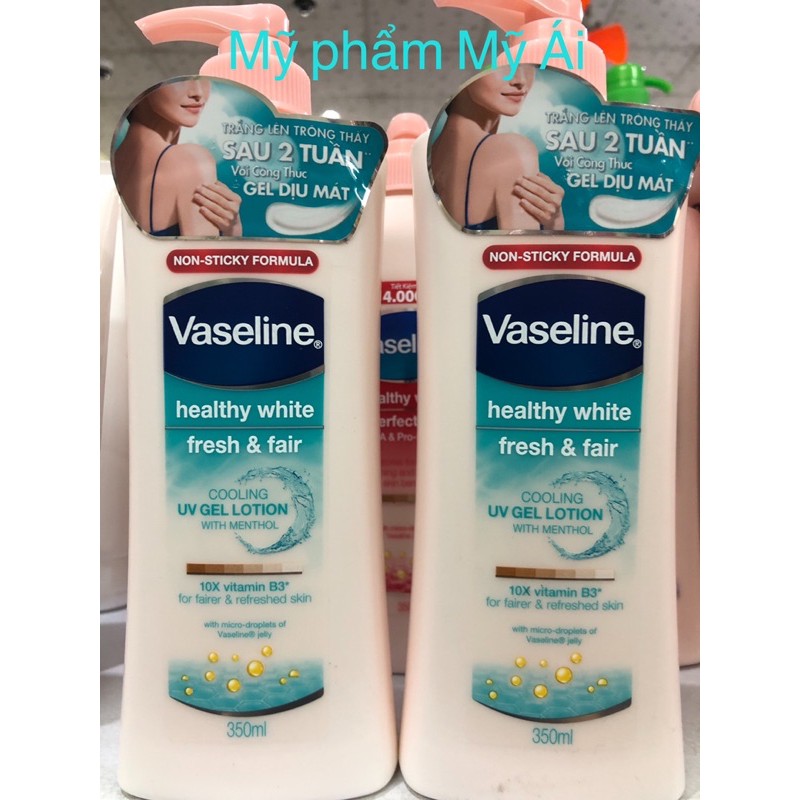 Sữa dưỡng thể trắng da Vaseline 350ml