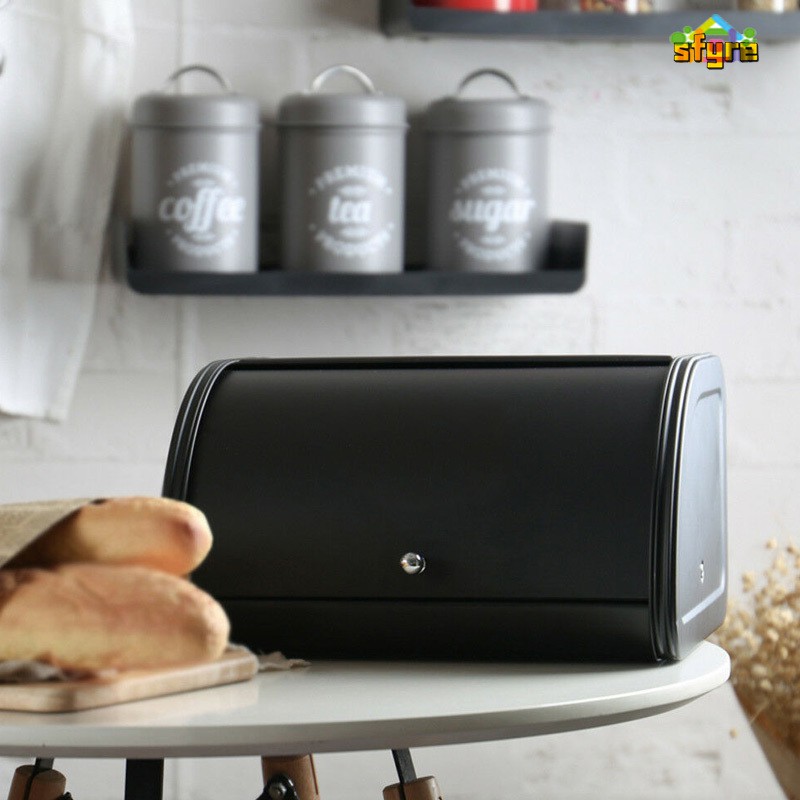 Hộp Đựng Bánh Mì Bằng Kim Loại Tiện Lợi