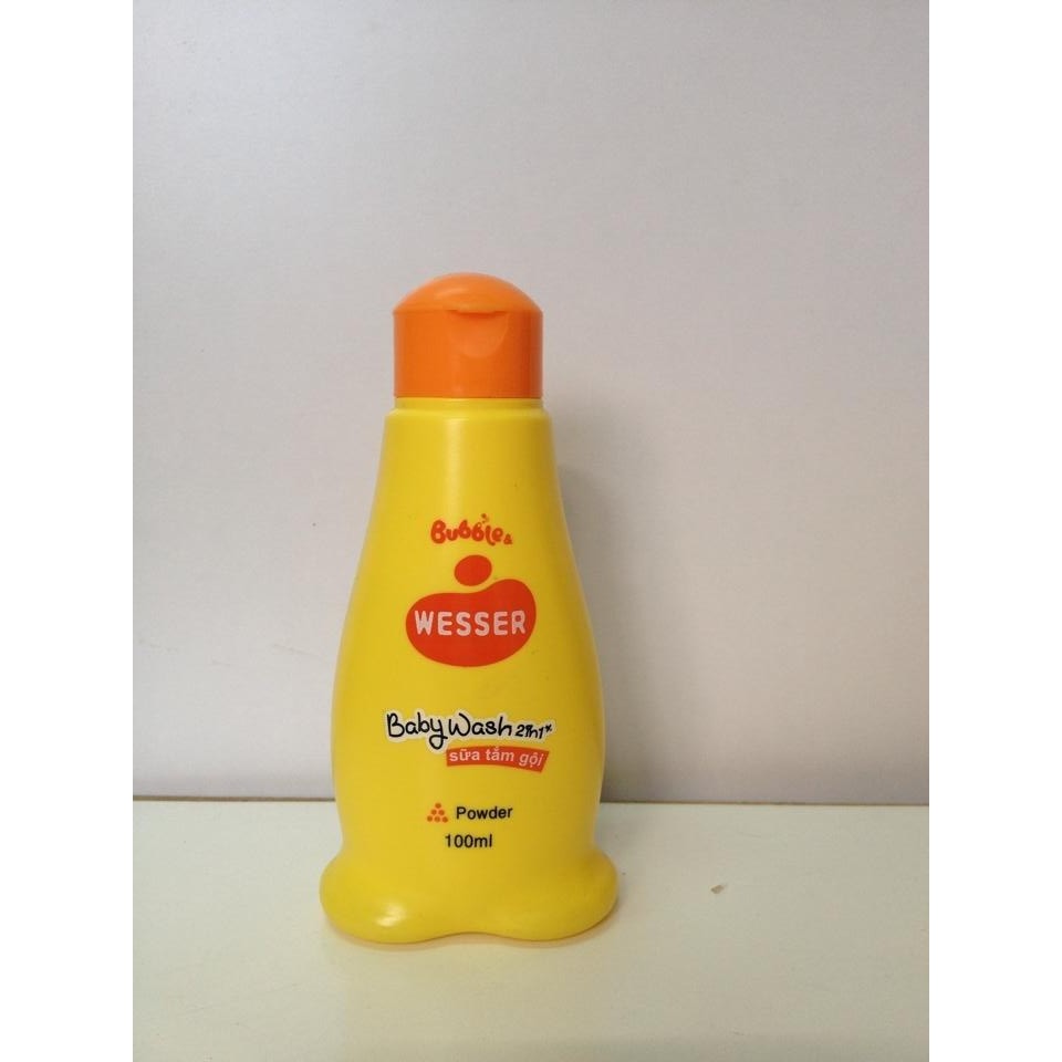 Sữa tắm gội Wesser 200ml cho bé