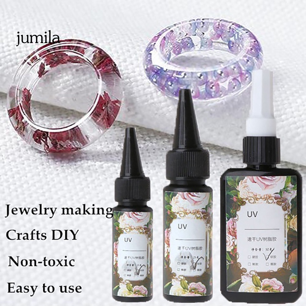 Keo UV dùng làm đồ trang sức thủ công tiện dụng