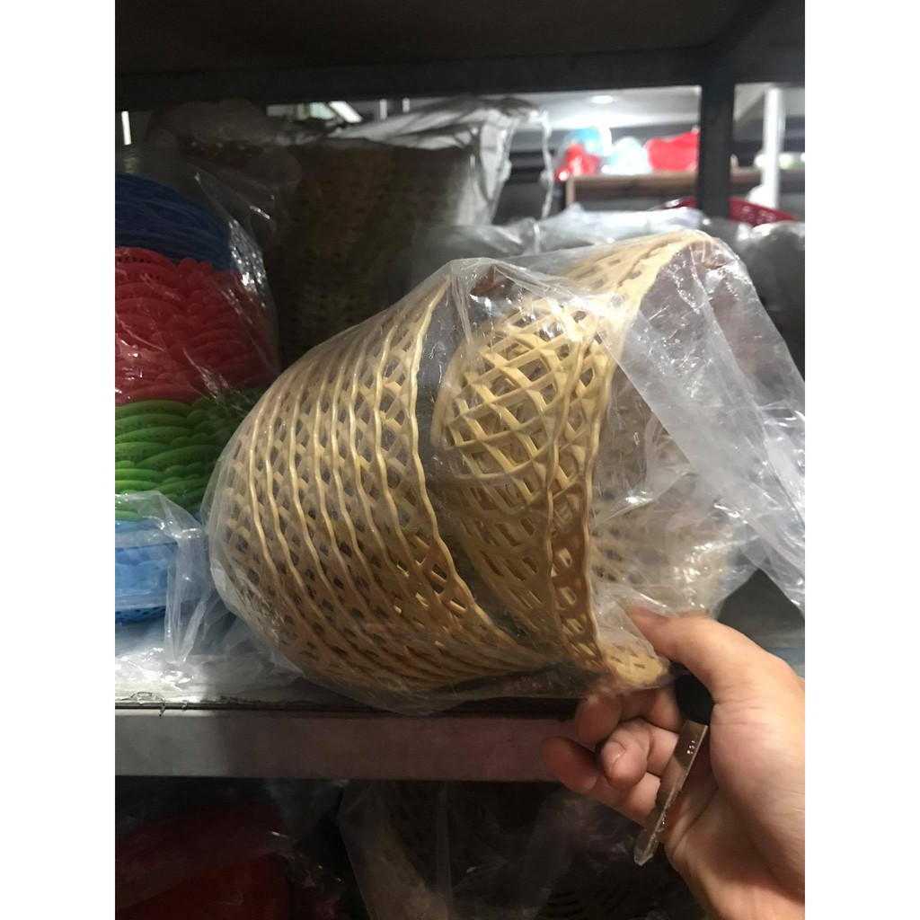 Rổ nhựa đan giả mây Việt Nhật giá rẻ đủ size.