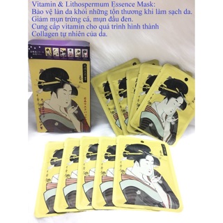 MẶT NẠ GEISHA NHẬT BẢN