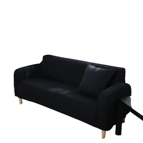 Vỏ Bọc Ghế Sofa 2 Chỗ Hình Chữ L Màu Trơn