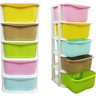 Tủ nhựa 5 tầng đa sắc việt nhật