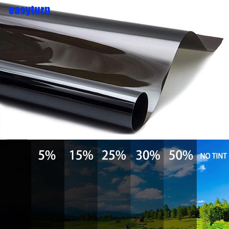 Tấm phim dán kính cửa sổ xe hơi 5%-50% VLT chuyên dụng