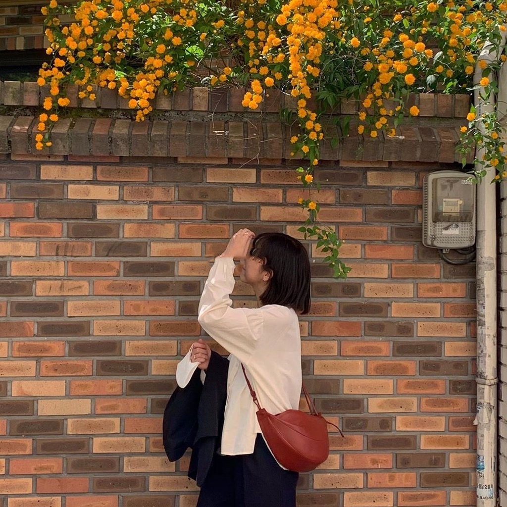 Túi Đeo Chéo Da Mềm Phong Cách Hàn Quốc Thời Trang Cho Nữ