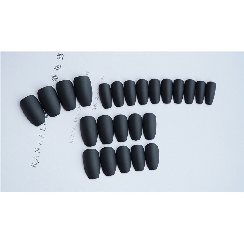 Bộ 24 móng giả D021 dáng móng dài ( Tặng kèm dũa và keo )