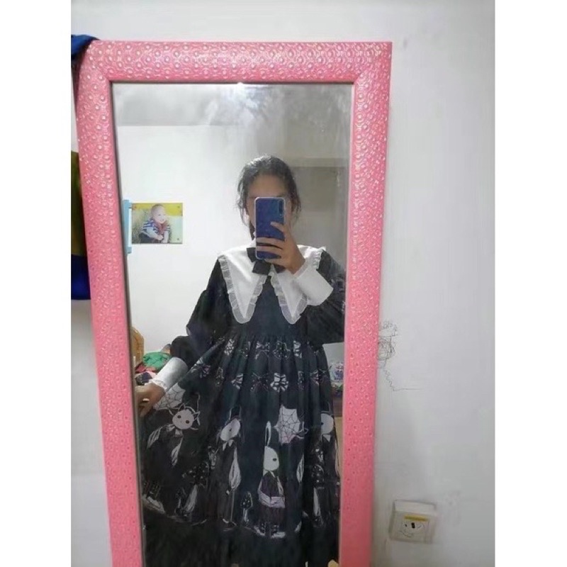 Đầm OP lolita dài tay ( sẵn )