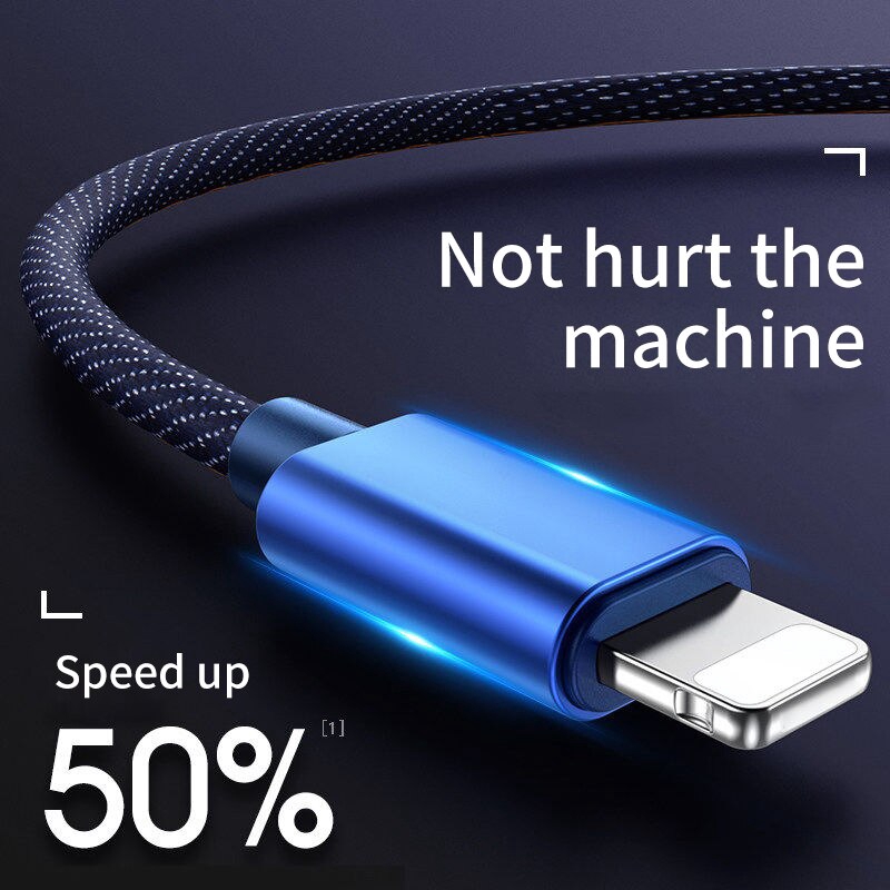 Dây Cáp Sạc Nhanh Cao Cấp Cho IP6/6S 7/8P Xsmax