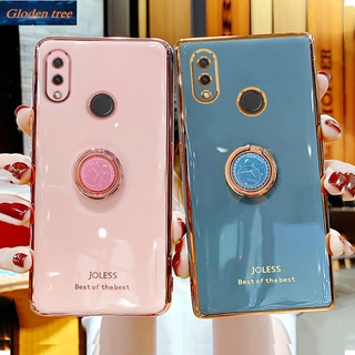 Ốp điện thoại có giá đỡ hình đồng hồ sáng tạo cho Huawei Nova 3i/Nova4/Nova4E